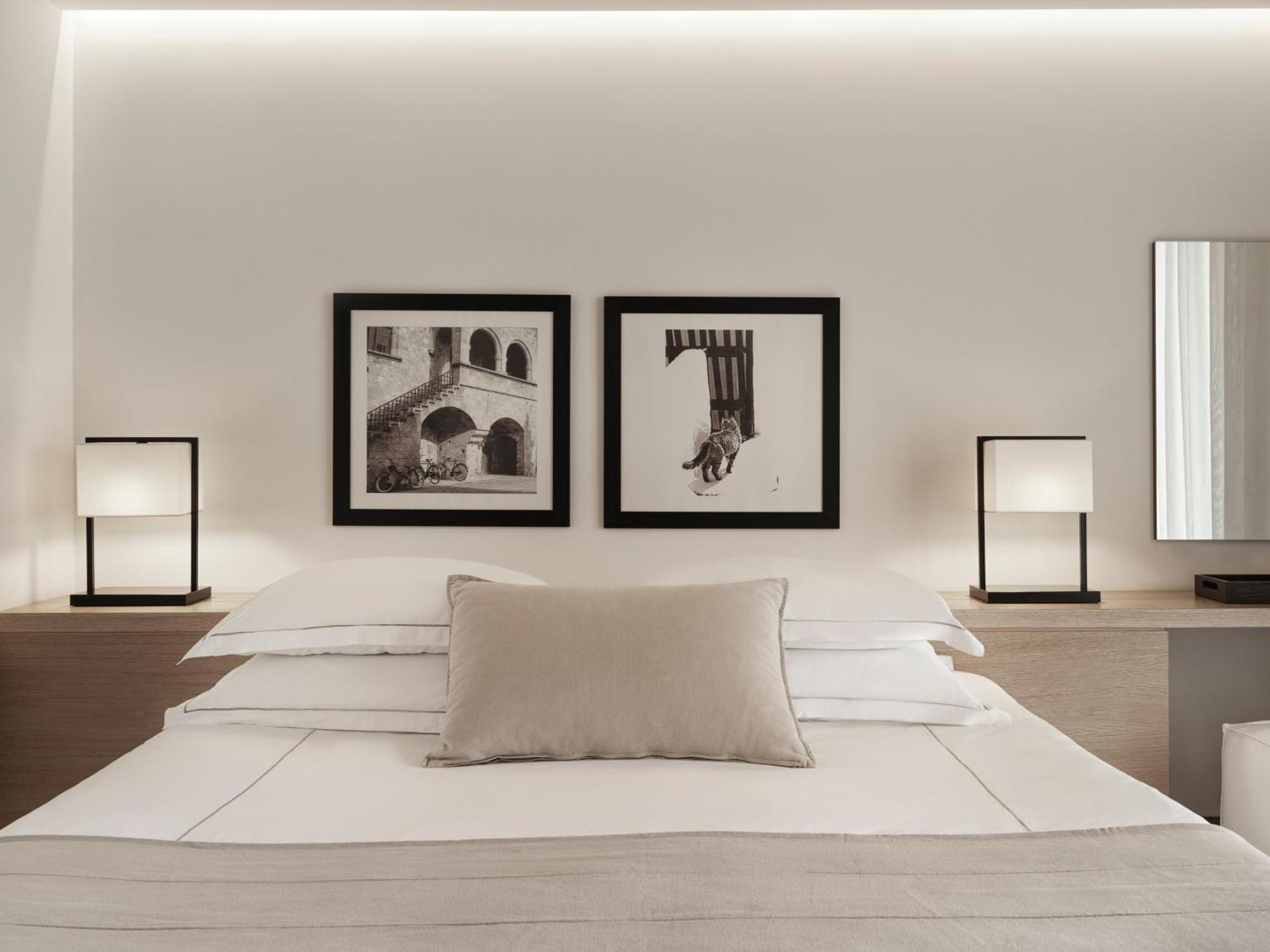 Esperos Village Blue & Spa - Adults Only Faliraki Room photo A bedroom