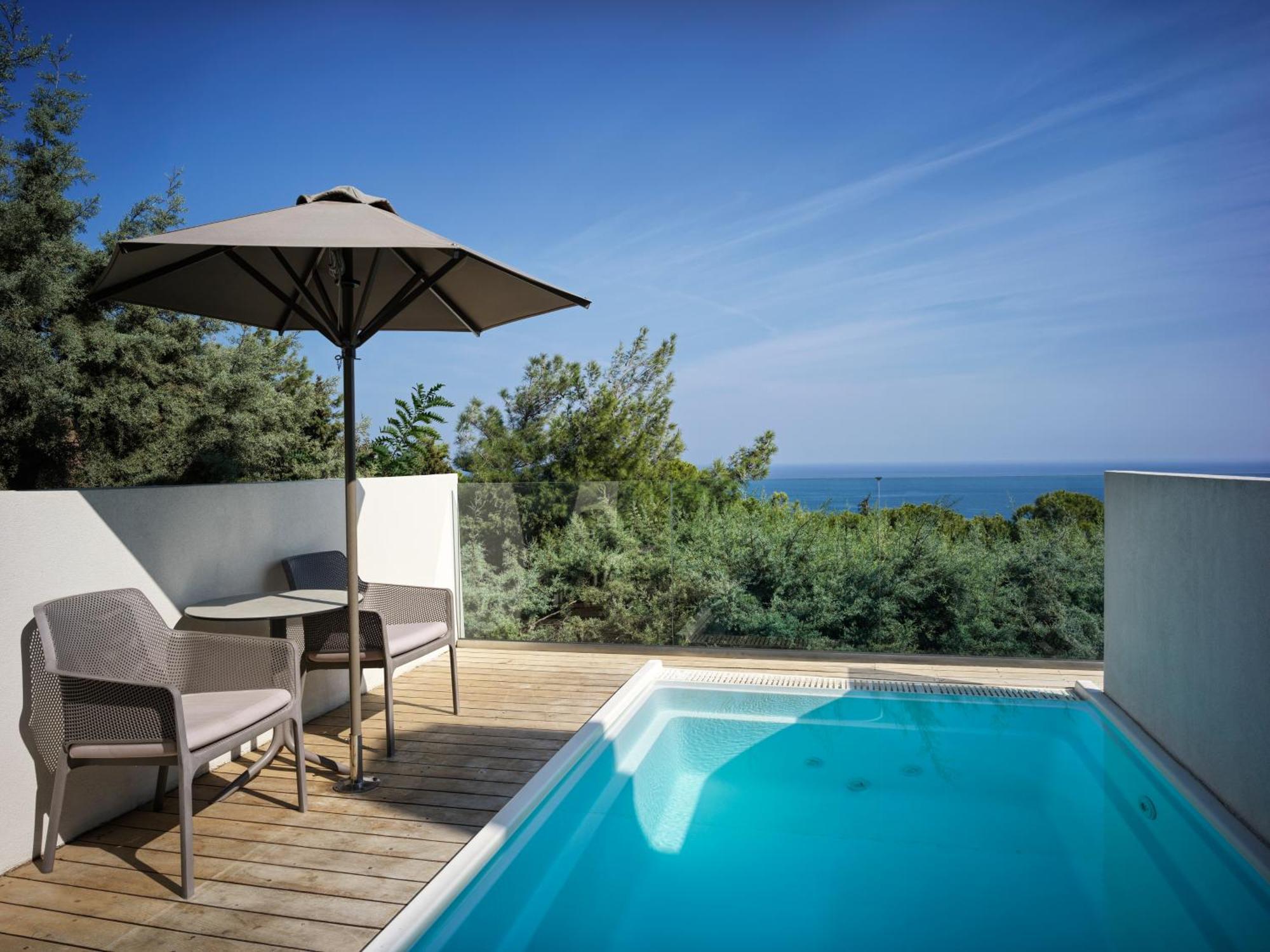Esperos Village Blue & Spa - Adults Only Faliraki Room photo A private pool at a hotel
